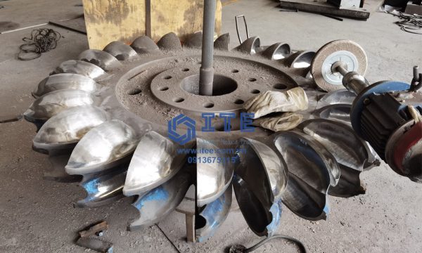 Bánh xe công tác Pelton wheel